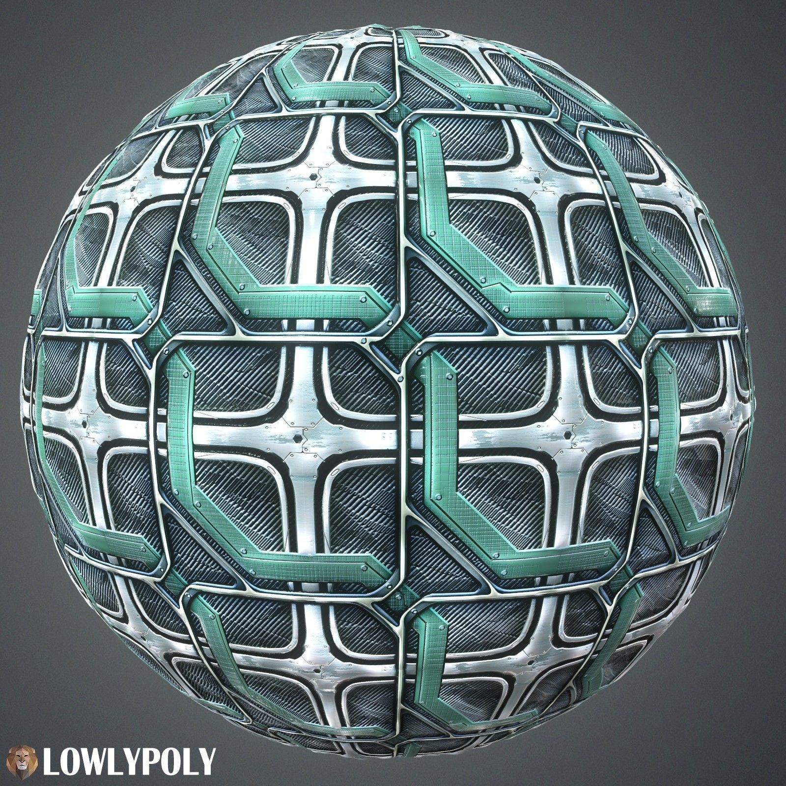 Scifi Vol 88 -  Game PBR Textures Texture_9