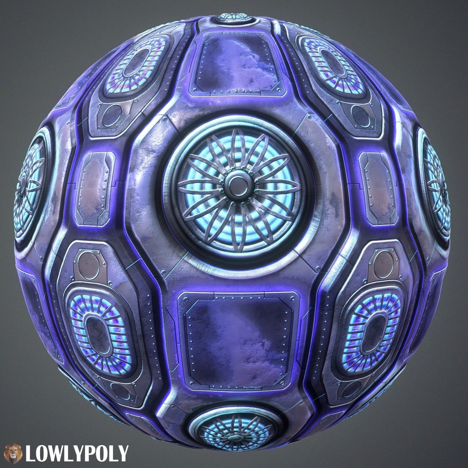 Scifi Vol 88 -  Game PBR Textures Texture_3