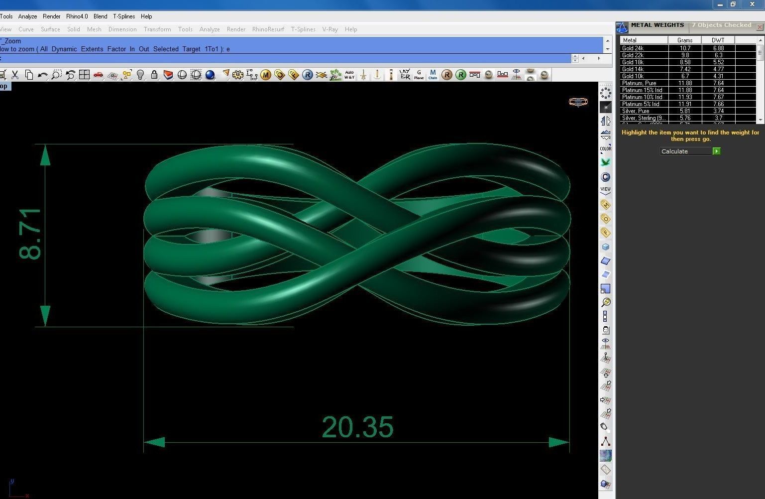 SWARING01 two tone gold and rose gold ring 3D print model_4