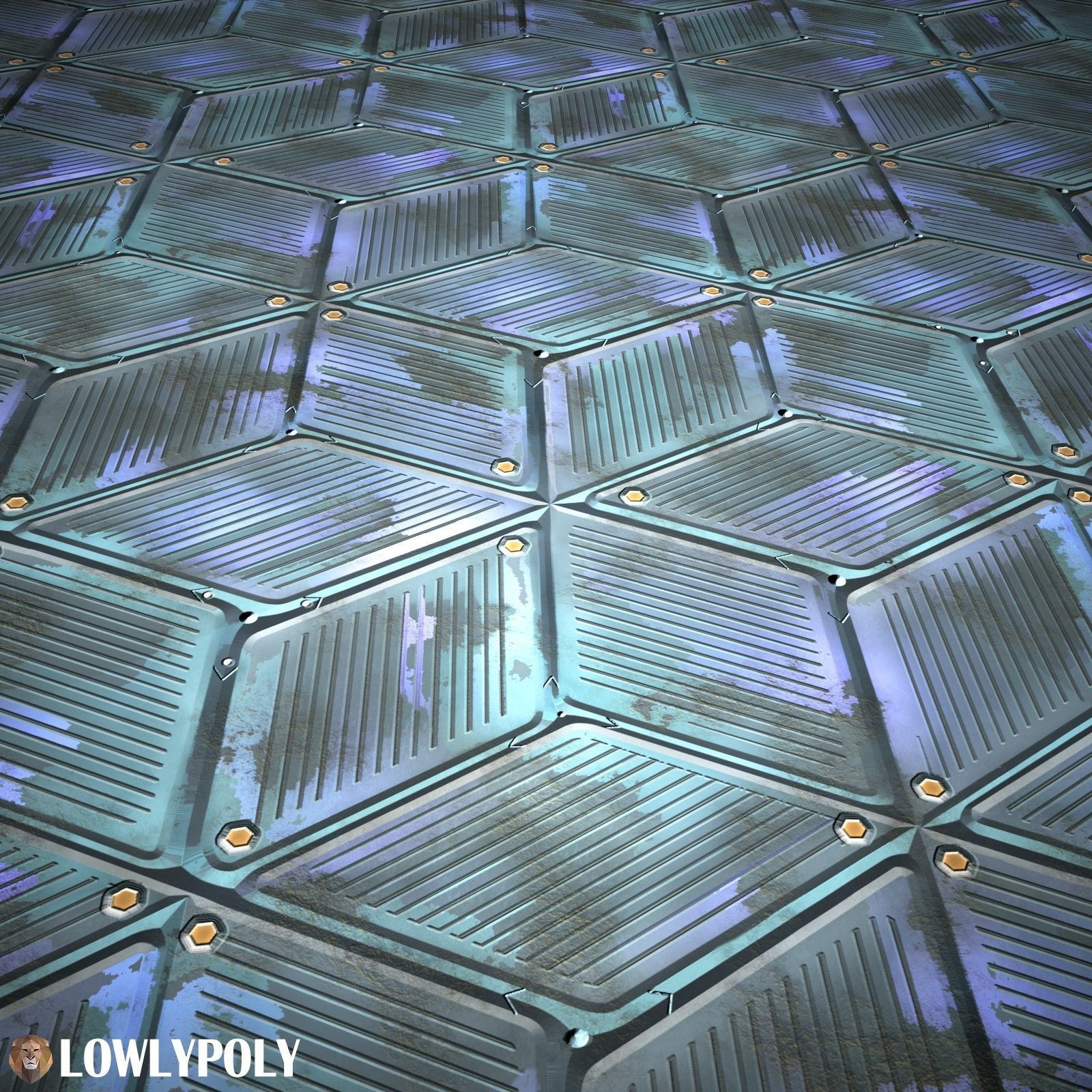 Scifi Vol 89 -  Game PBR Textures Texture_11