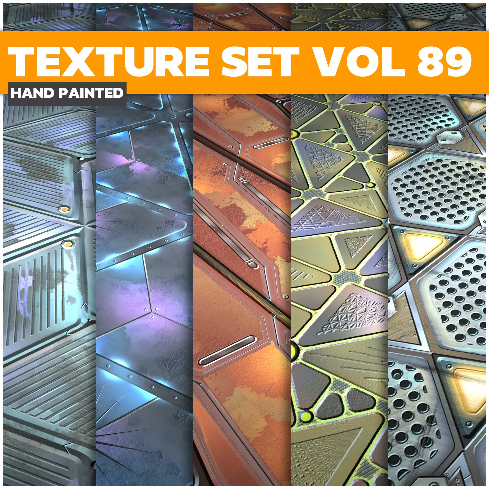 Scifi Vol 89 -  Game PBR Textures Texture_0