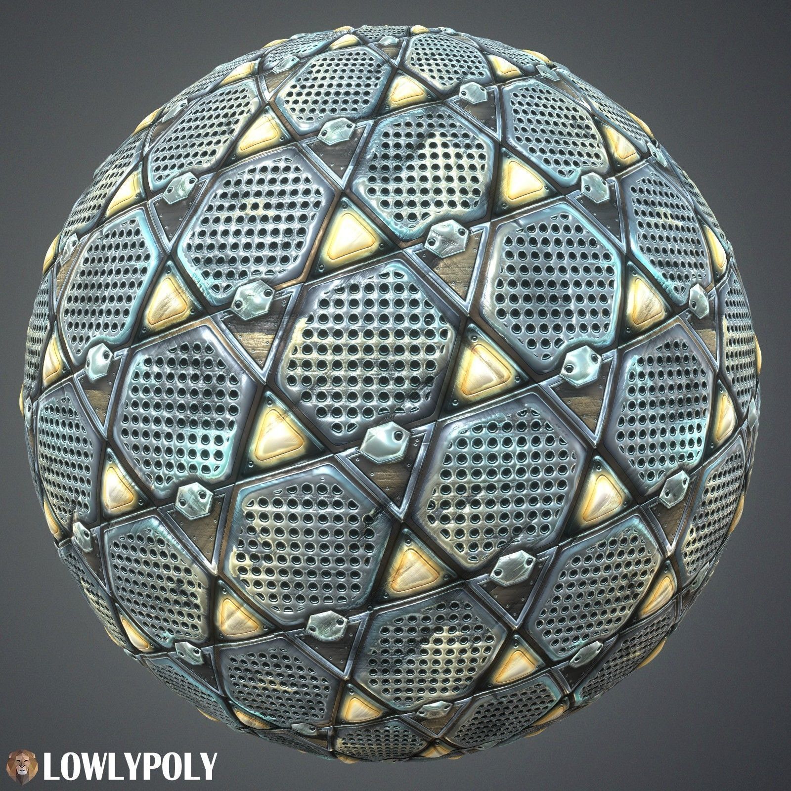 Scifi Vol 89 -  Game PBR Textures Texture_2