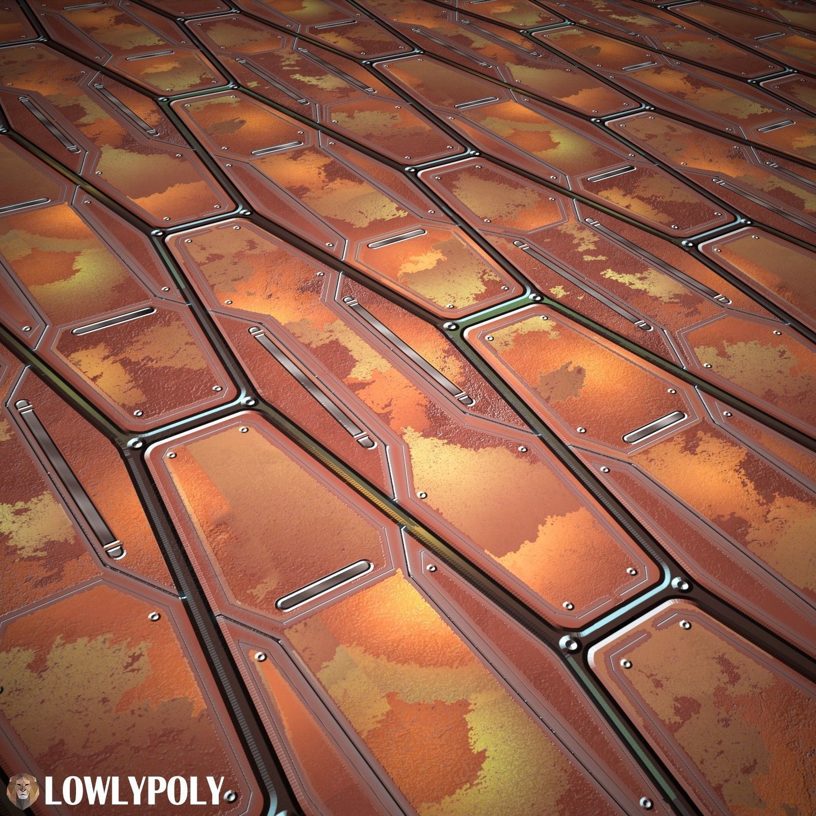 Scifi Vol 89 -  Game PBR Textures Texture_7