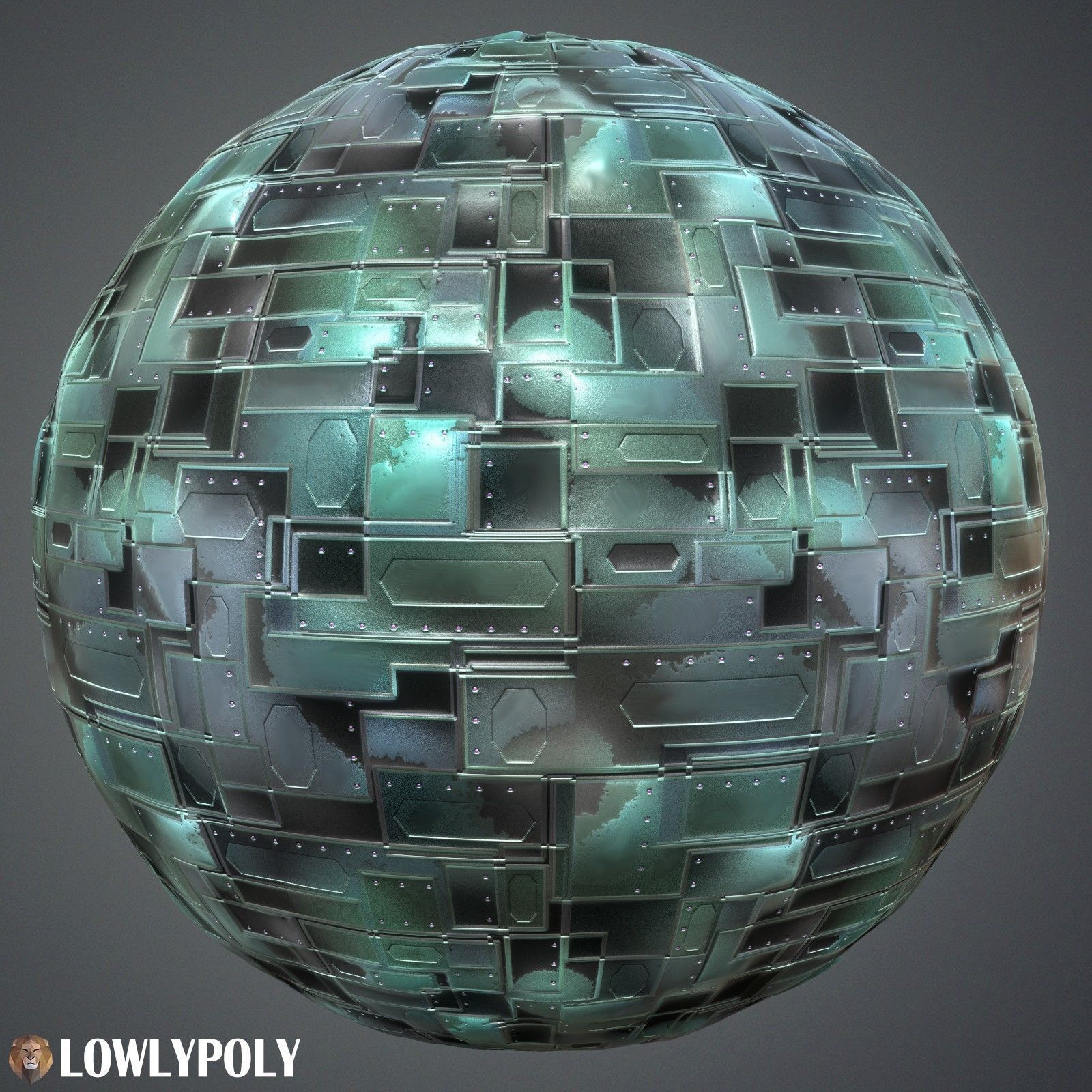 Scifi Vol 90 -  Game PBR Textures Texture_8