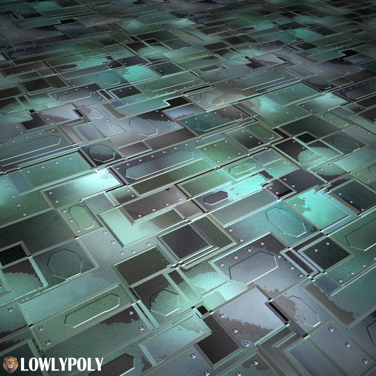 Scifi Vol 90 -  Game PBR Textures Texture_9