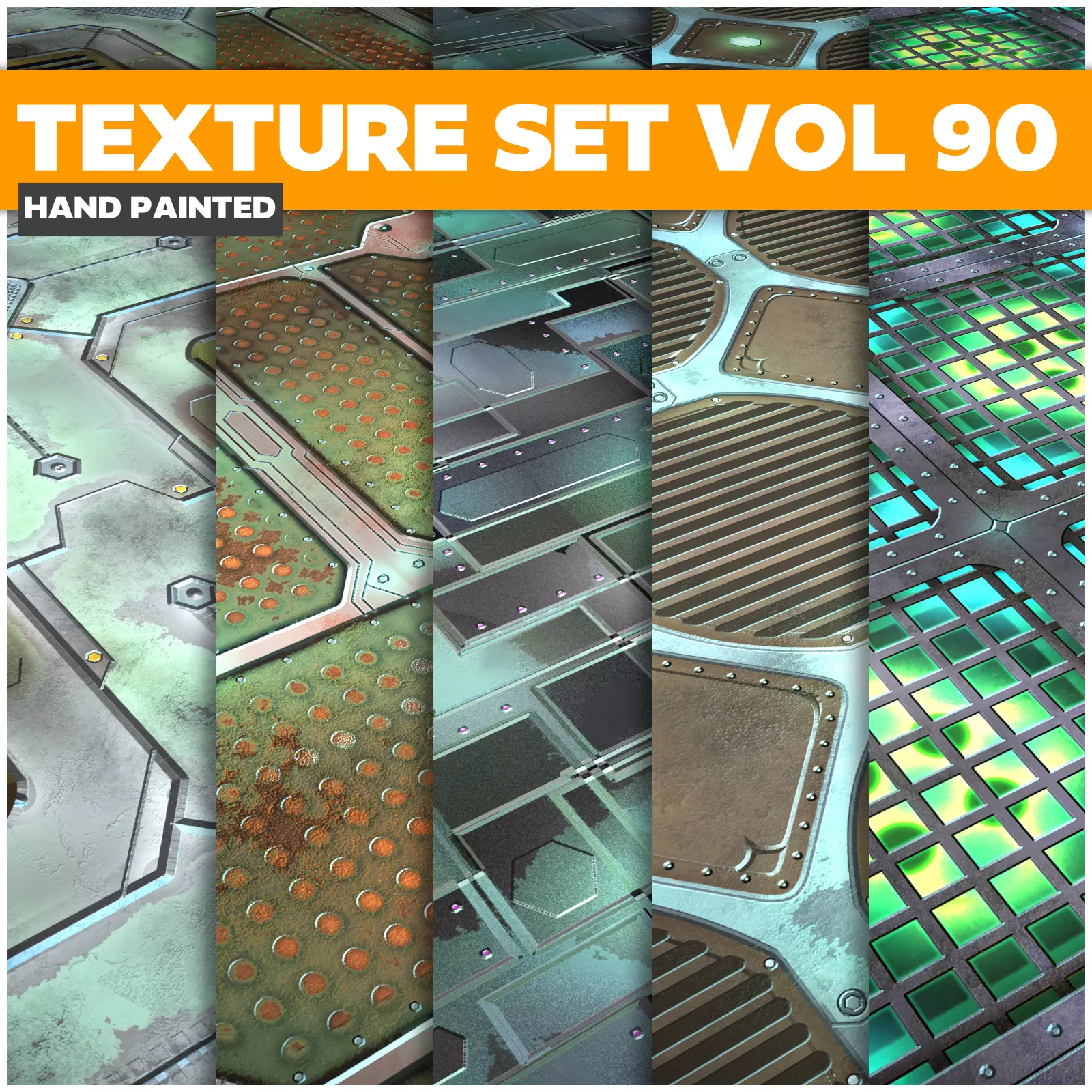 Scifi Vol 90 -  Game PBR Textures Texture_0