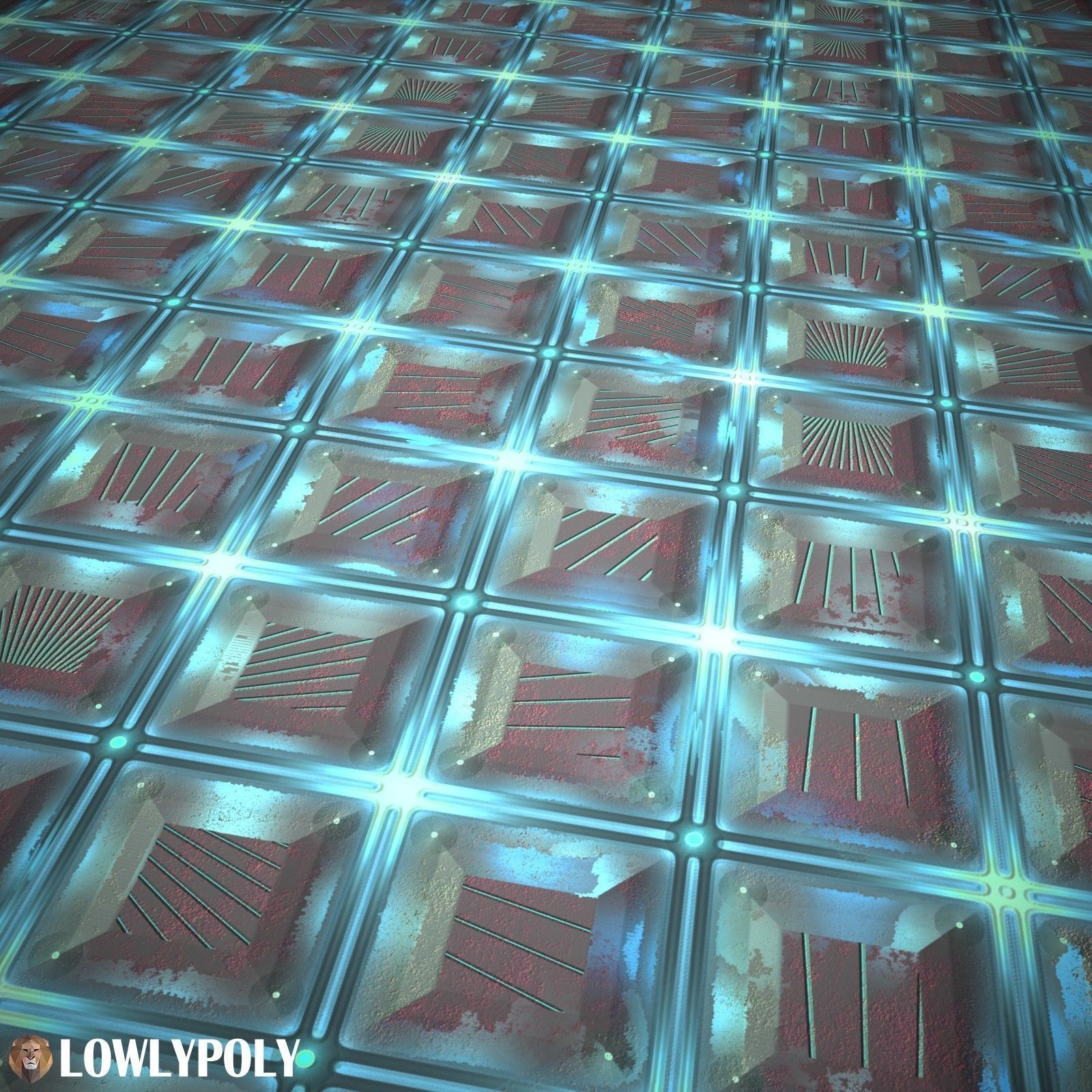 Scifi Vol 92 -  Game PBR Textures Texture_4