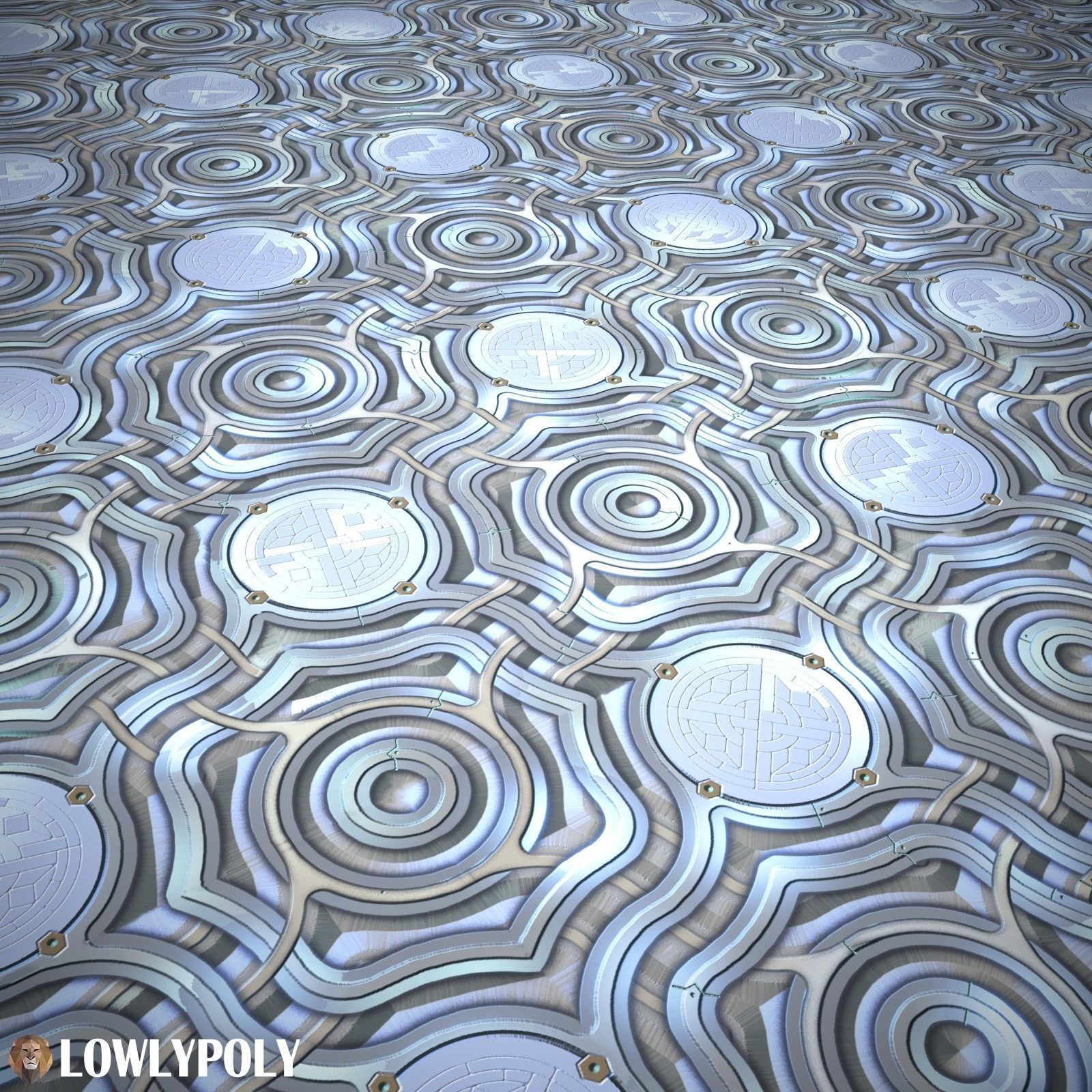 Scifi Vol 92 -  Game PBR Textures Texture_8