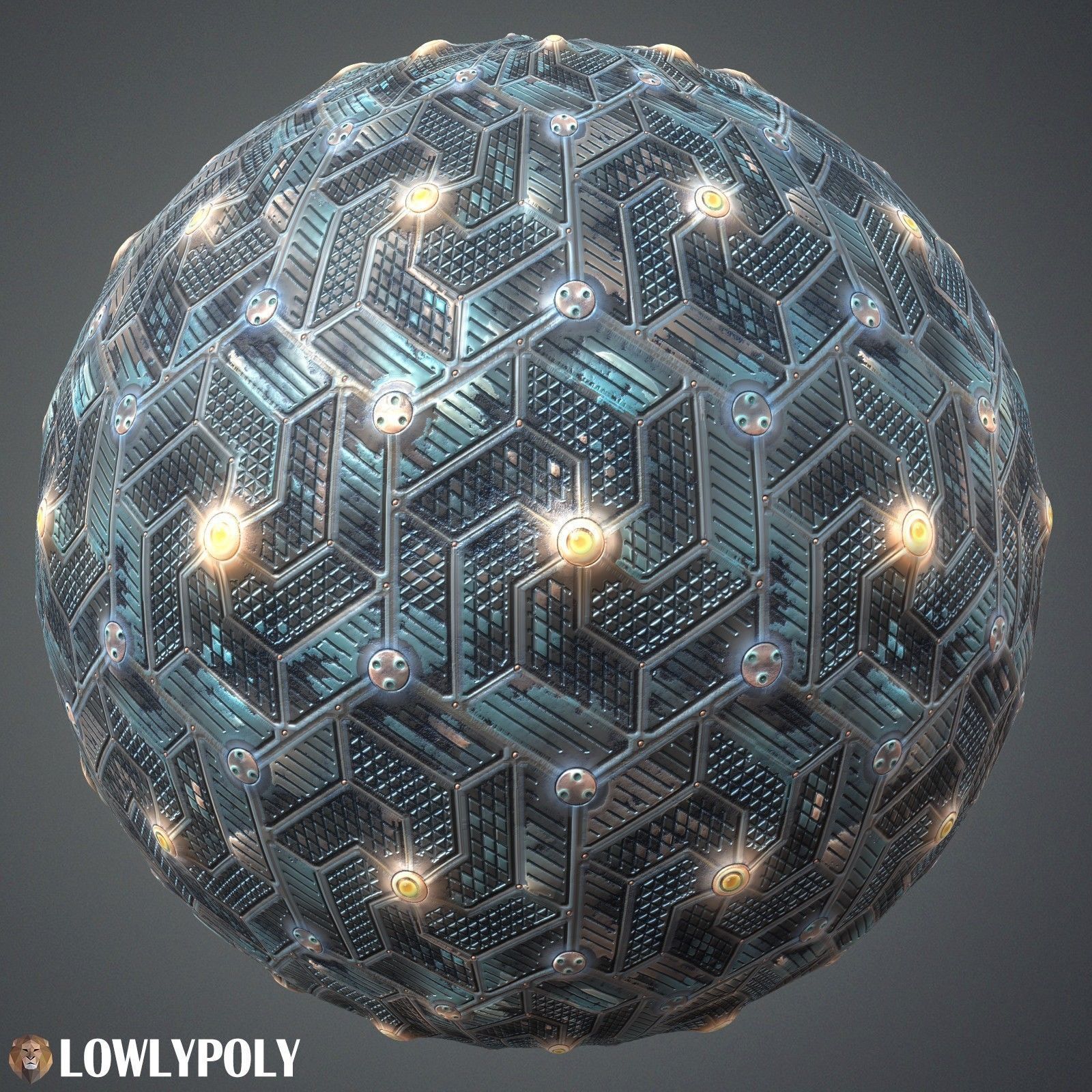 Scifi Vol 92 -  Game PBR Textures Texture_11