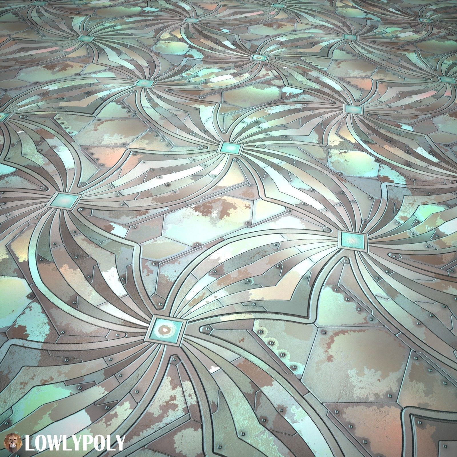 Scifi Vol 92 -  Game PBR Textures Texture_6