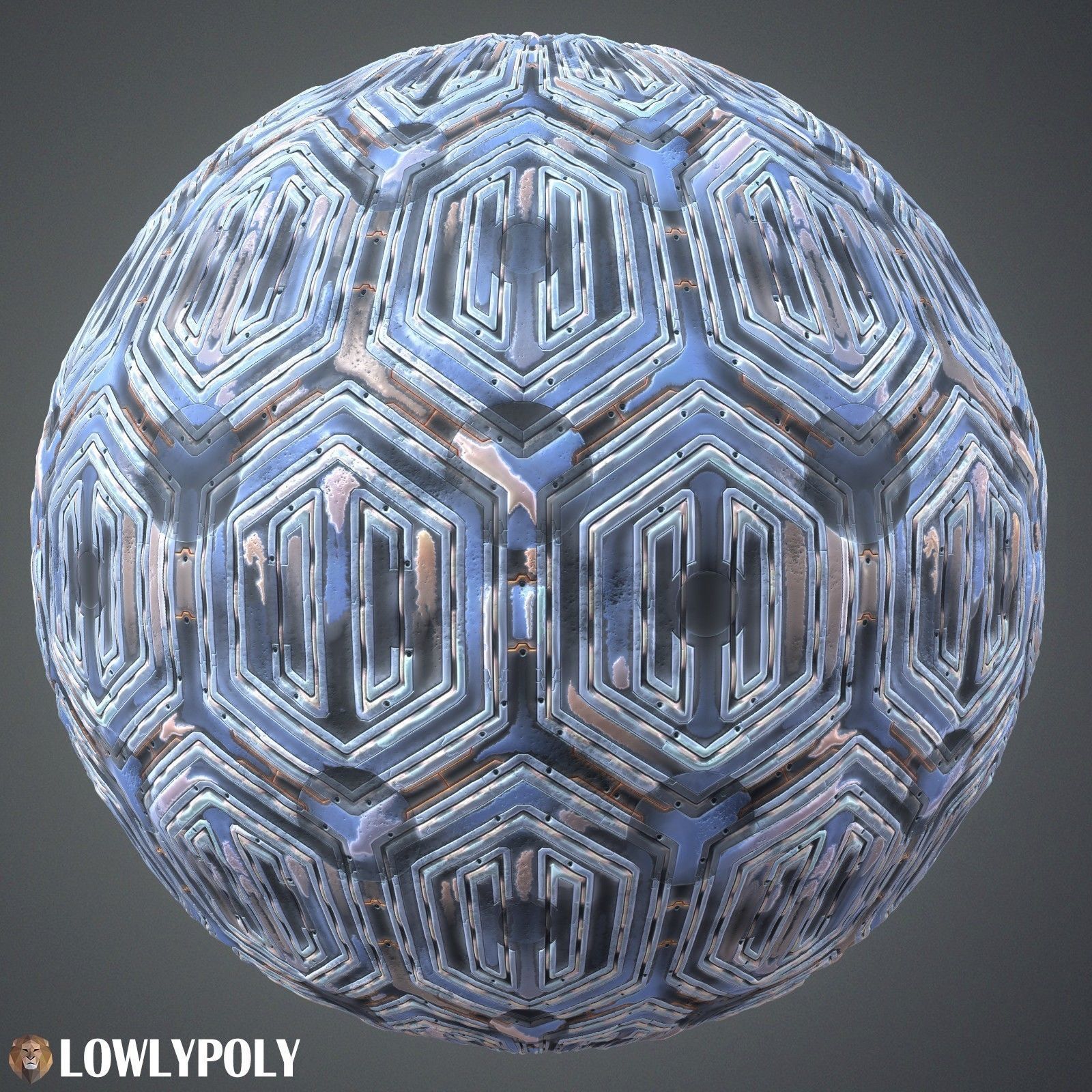 Scifi Vol 92 -  Game PBR Textures Texture_3