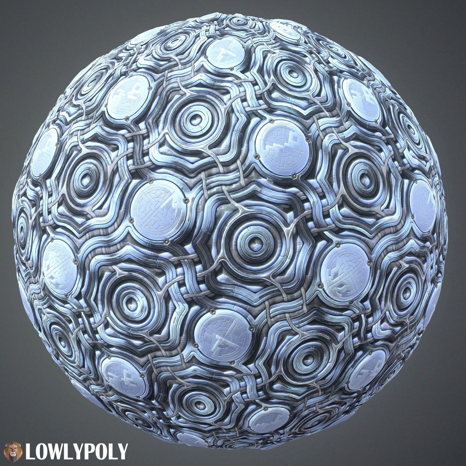 Scifi Vol 92 -  Game PBR Textures Texture_9