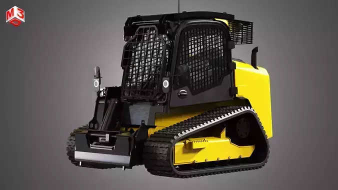 JCB Skid Steer Loader 325T 3D model