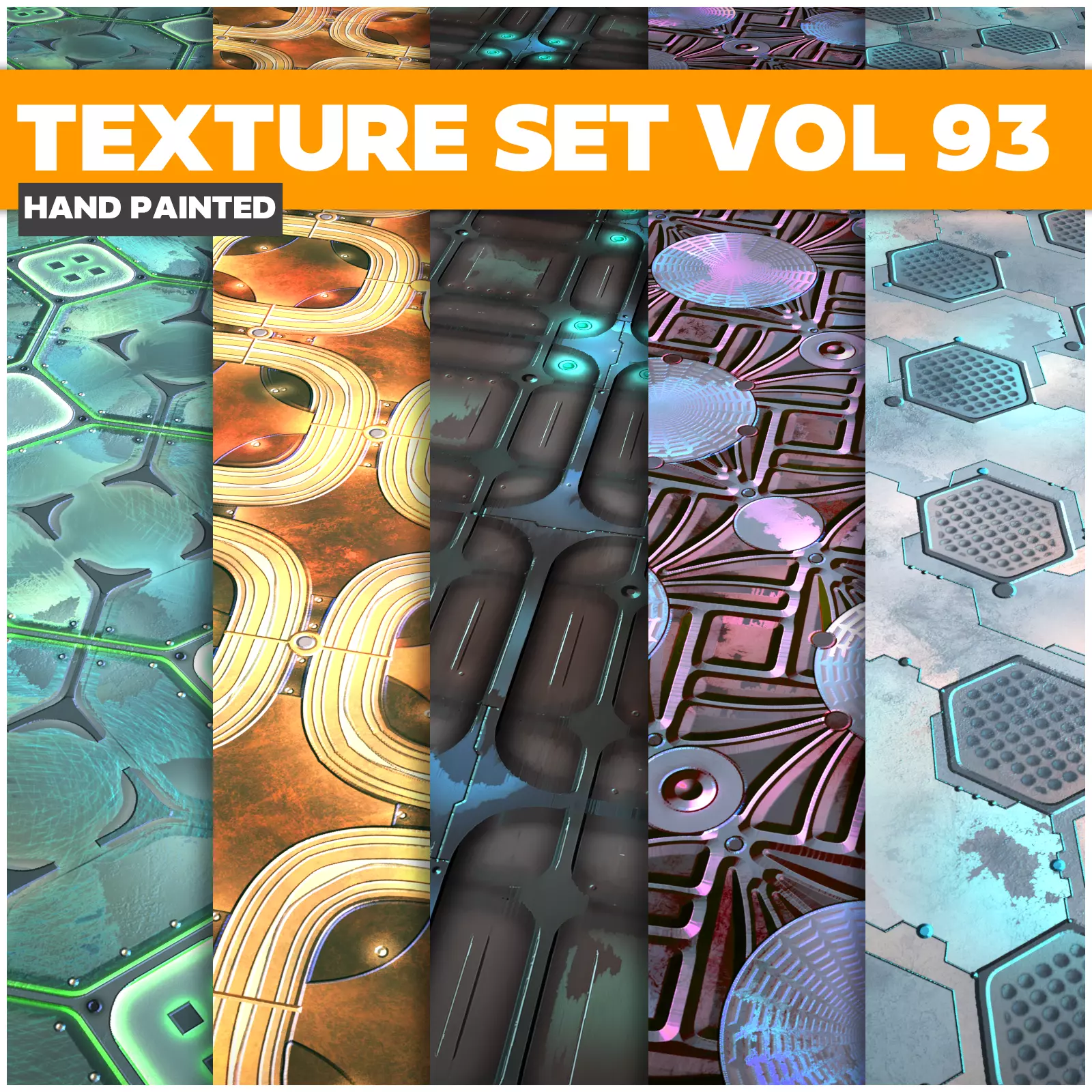 Scifi Vol 93 -  Game PBR Textures Texture_0