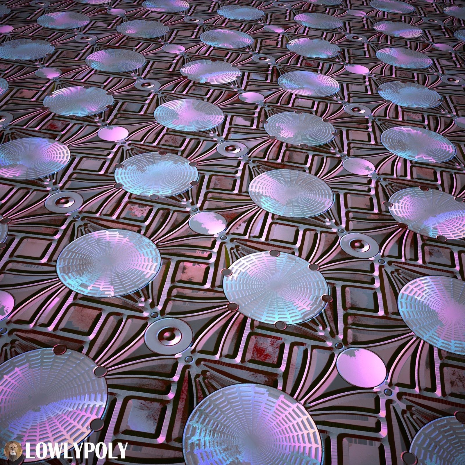 Scifi Vol 93 -  Game PBR Textures Texture_3