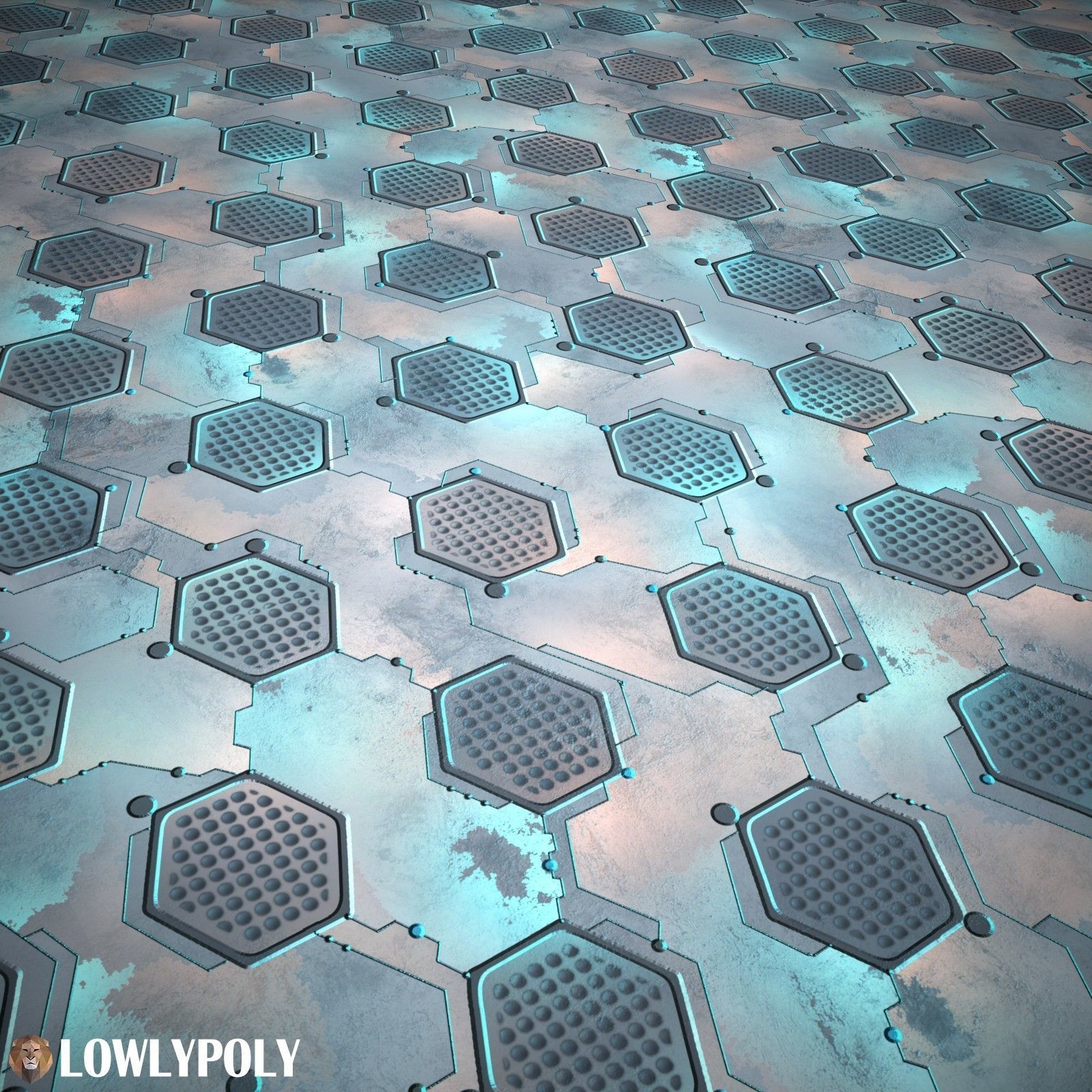 Scifi Vol 93 -  Game PBR Textures Texture_5