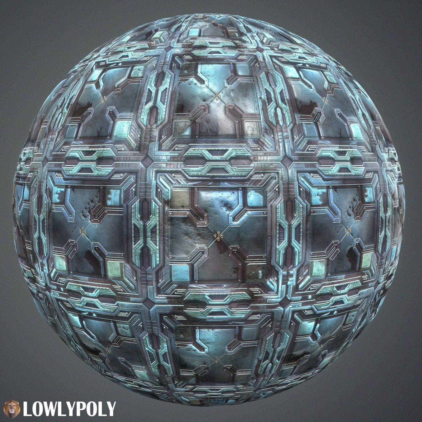 Scifi Vol 94 -  Game PBR Textures Texture_10