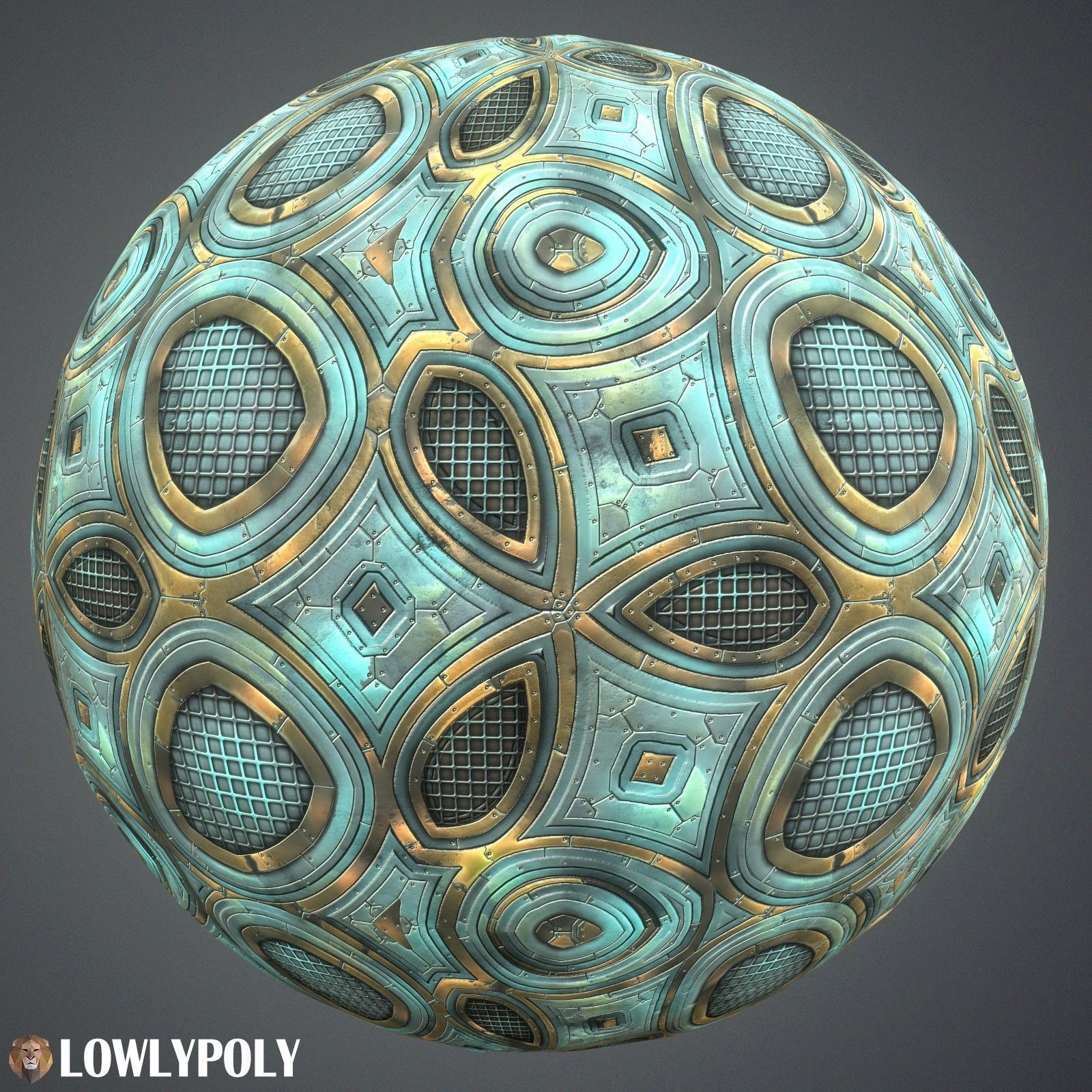 Scifi Vol 94 -  Game PBR Textures Texture_8