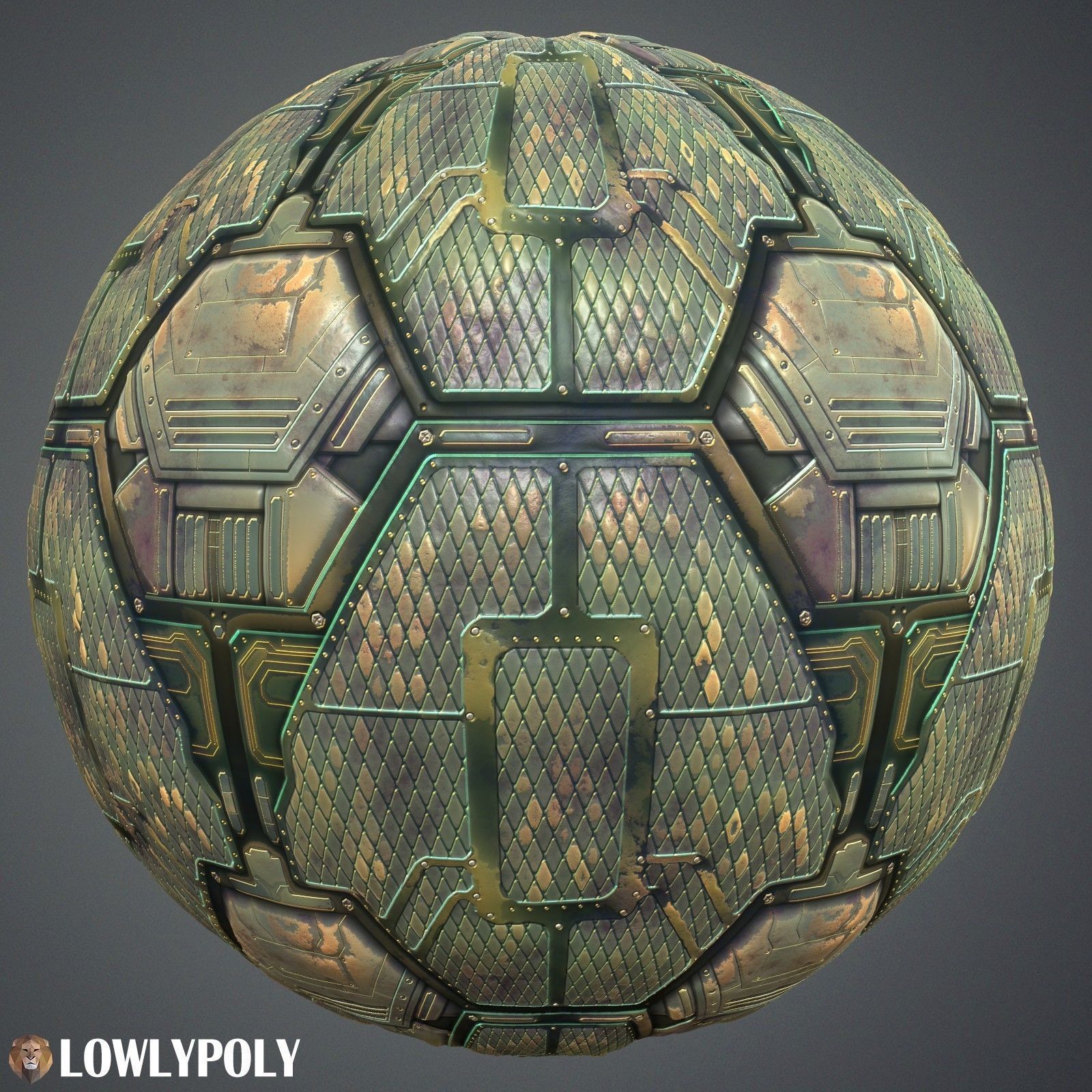 Scifi Vol 94 -  Game PBR Textures Texture_6