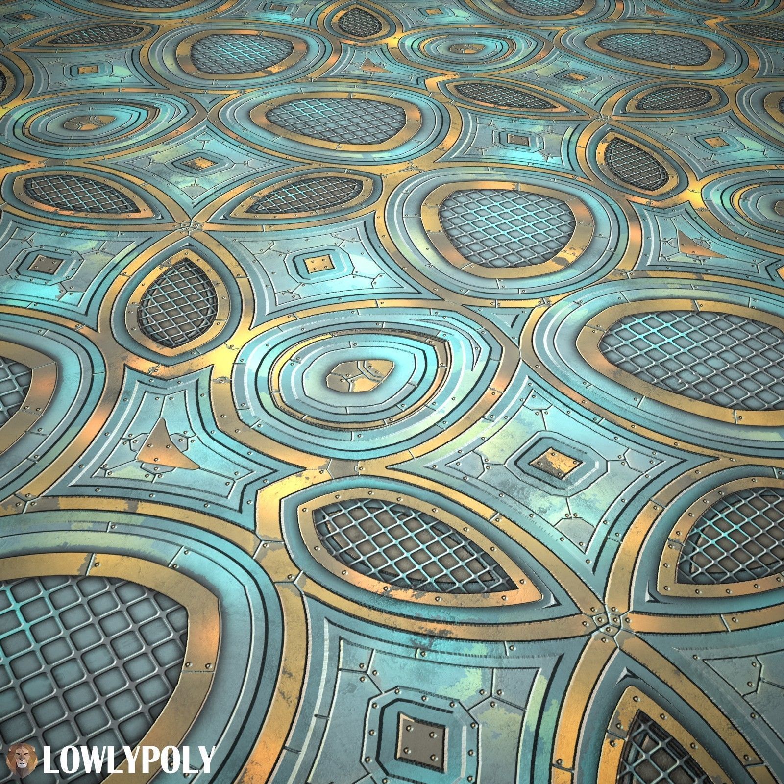 Scifi Vol 94 -  Game PBR Textures Texture_11