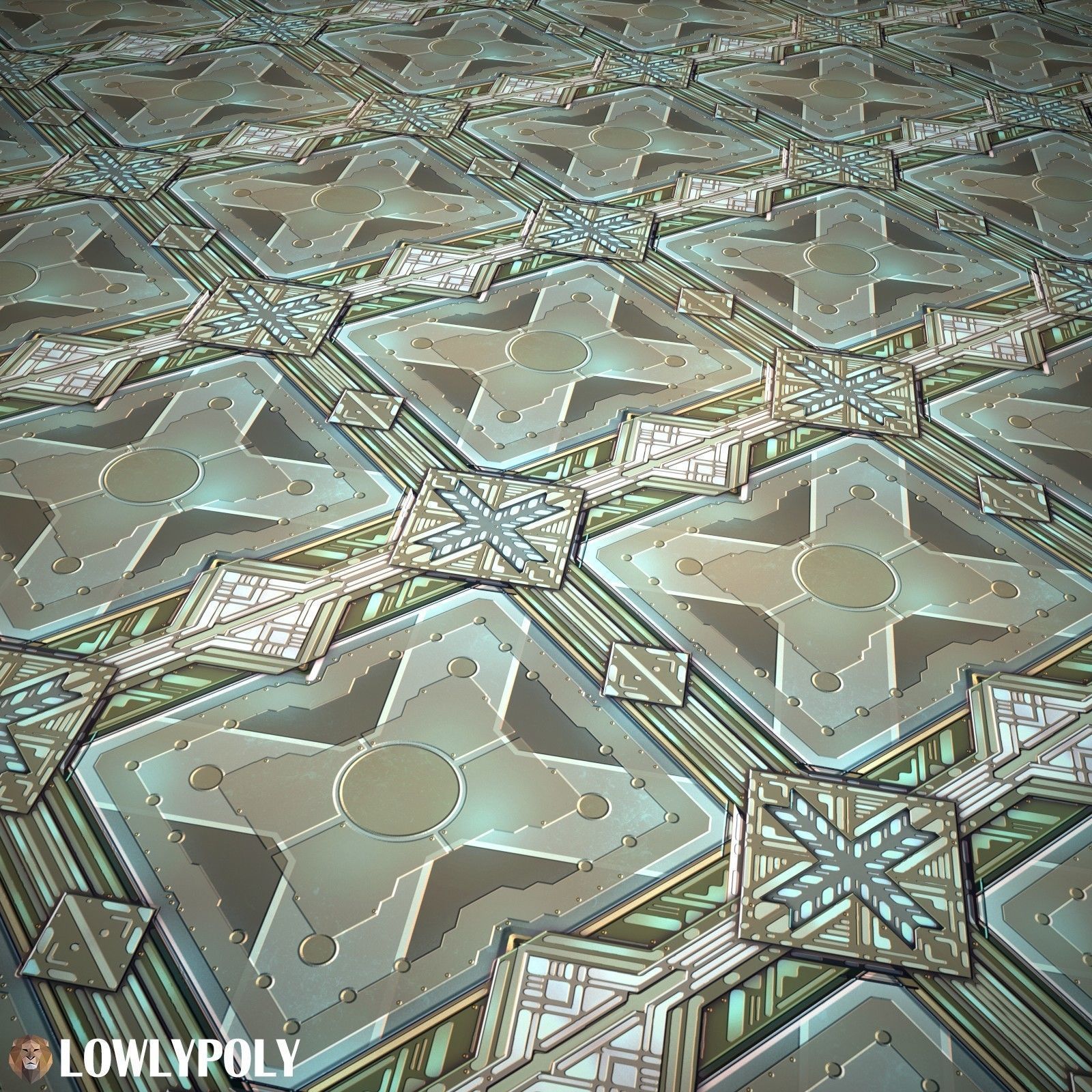 Scifi Vol 94 -  Game PBR Textures Texture_7