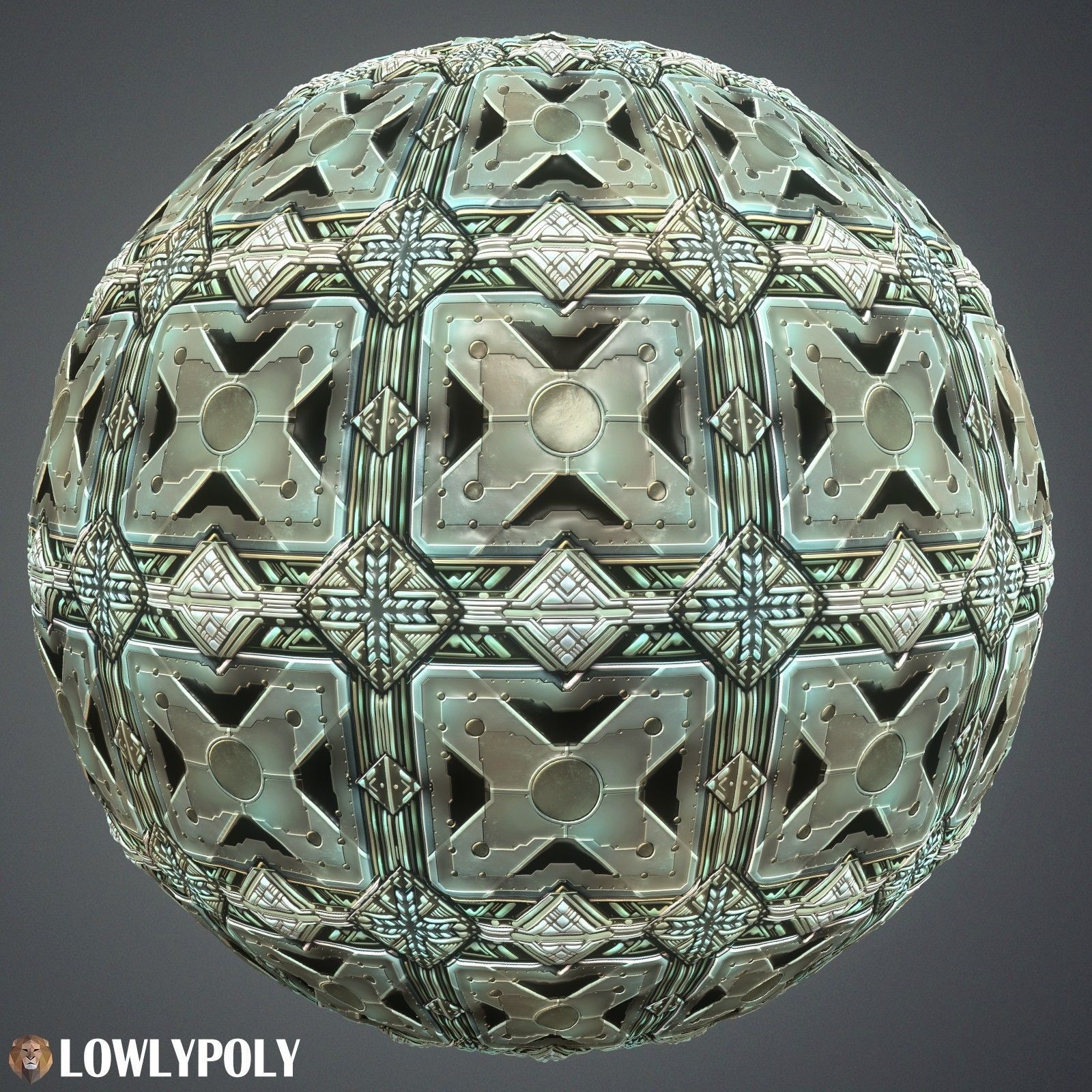 Scifi Vol 94 -  Game PBR Textures Texture_4