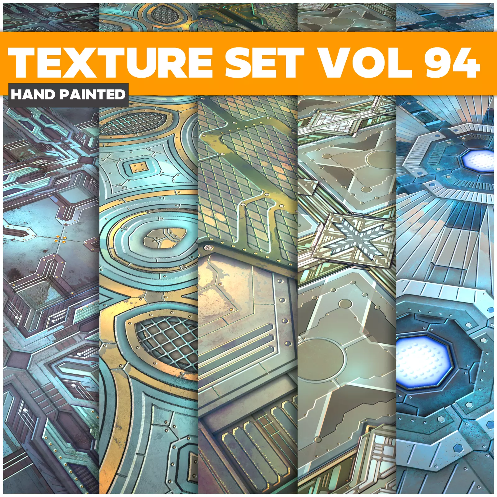 Scifi Vol 94 -  Game PBR Textures Texture_0