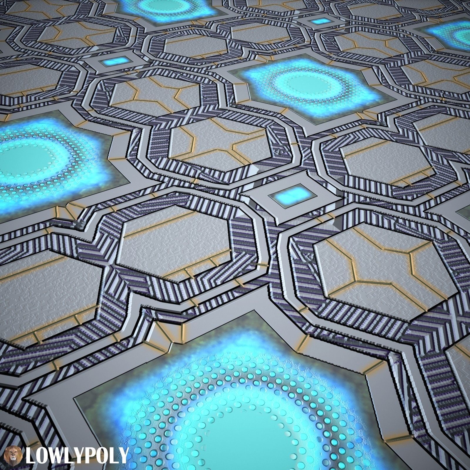 Scifi Vol 95  -  Game PBR Textures Texture_5