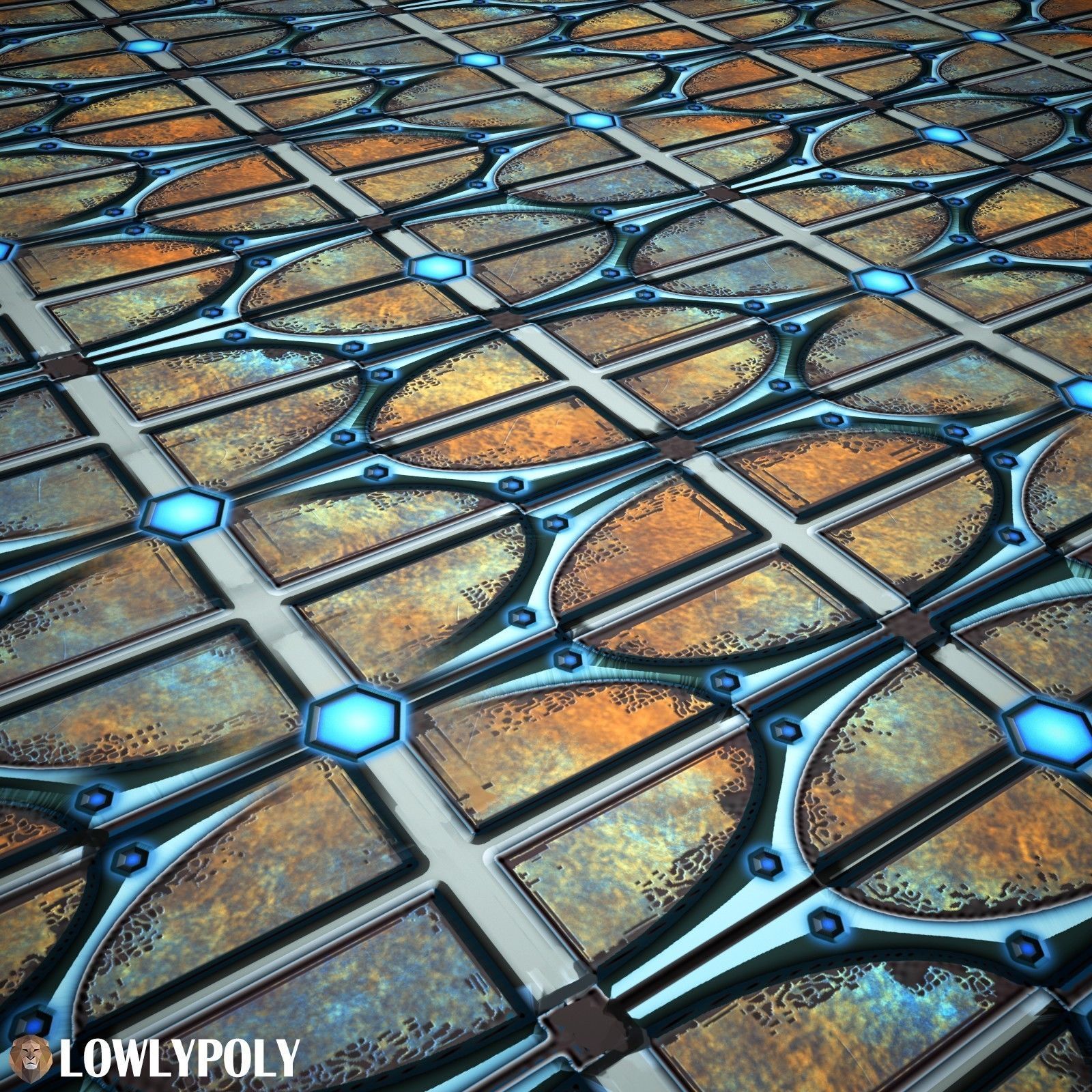 Scifi Vol 95  -  Game PBR Textures Texture_7