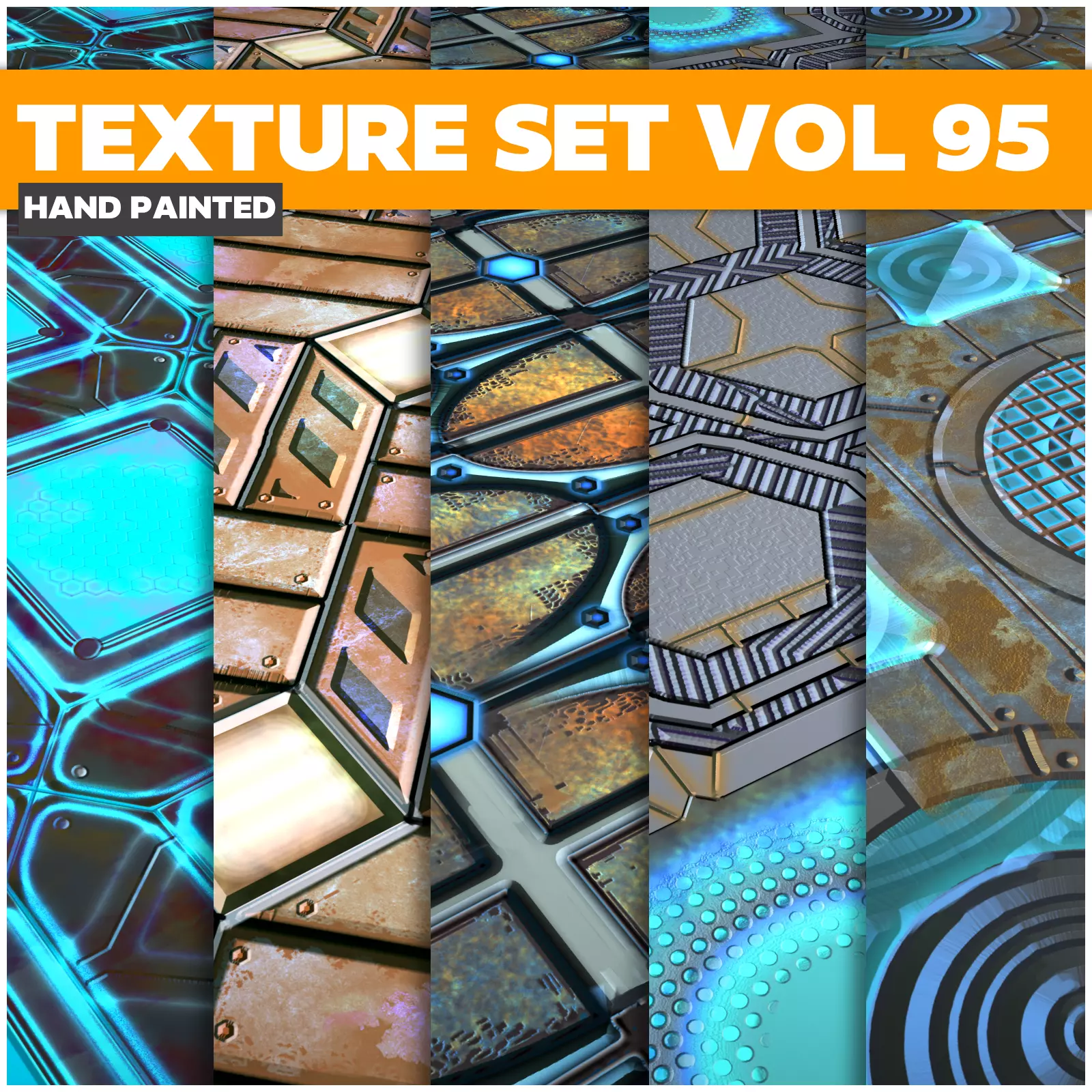 Scifi Vol 95  -  Game PBR Textures Texture_0