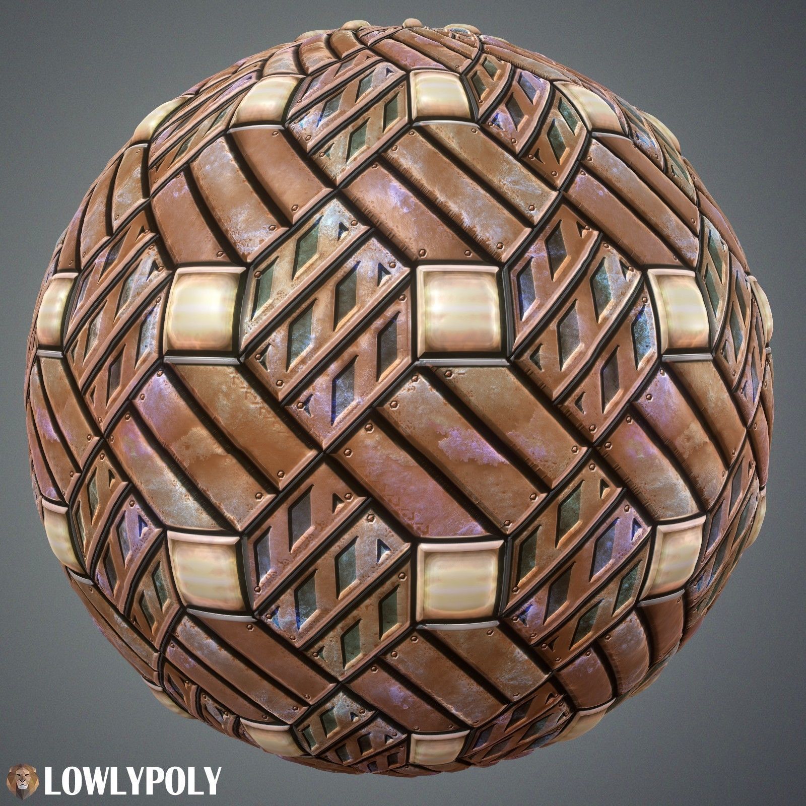 Scifi Vol 95  -  Game PBR Textures Texture_8