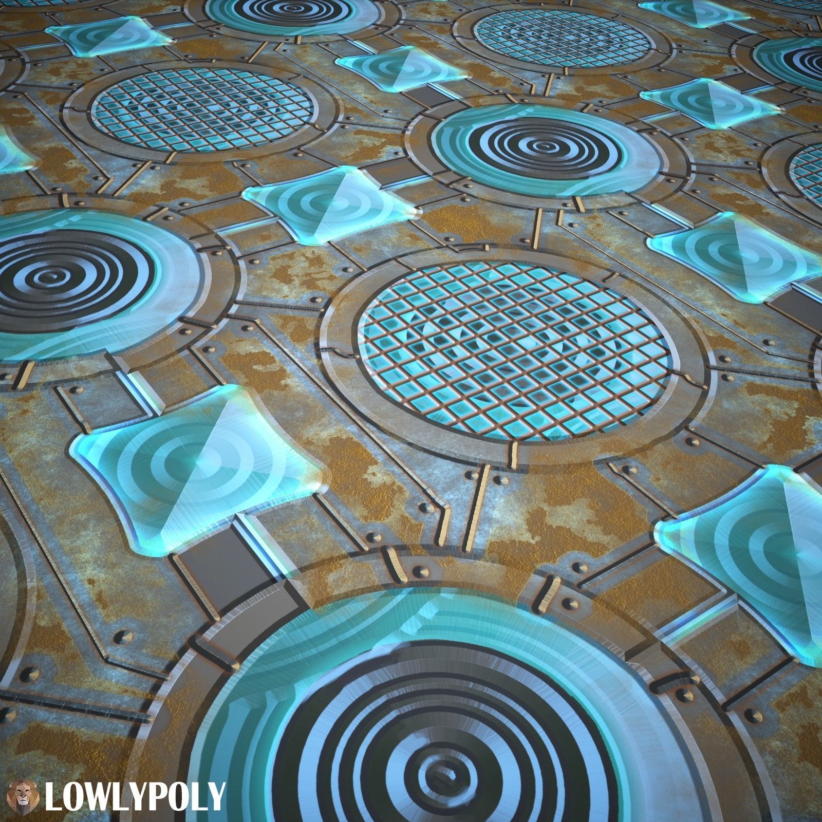 Scifi Vol 95  -  Game PBR Textures Texture_3
