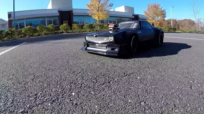 ARRMA FELONY 6S FRONT AIR DAM AND ACCESSORIES 3D print model