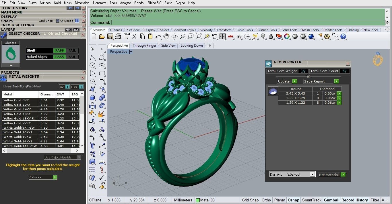 fashion ring 3D print model_6