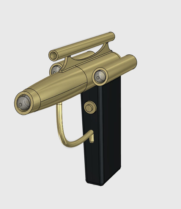 Batman Laser Gun 3D print model_1