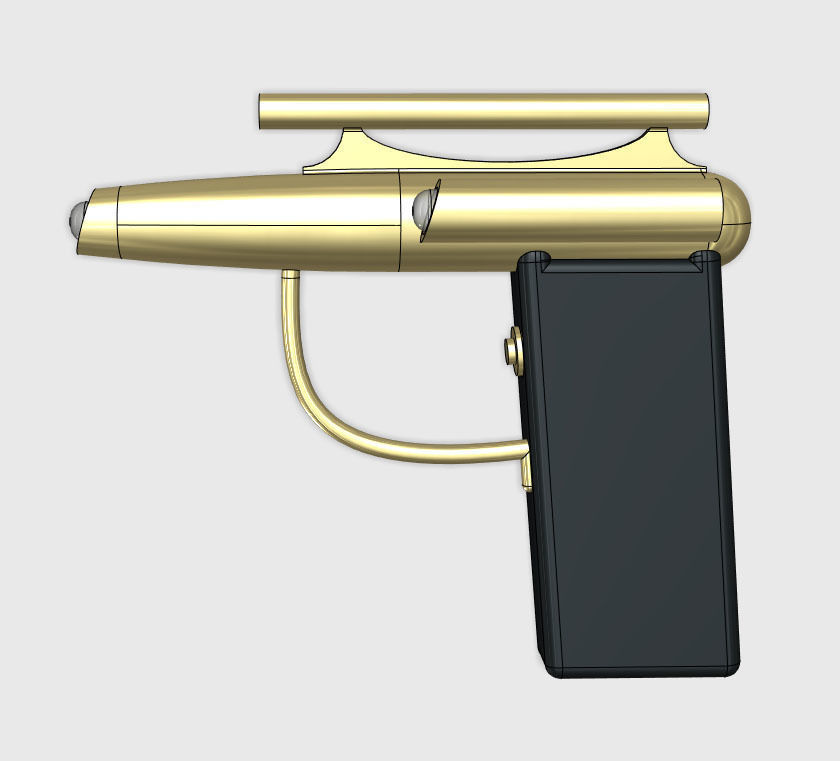 Batman Laser Gun 3D print model_2