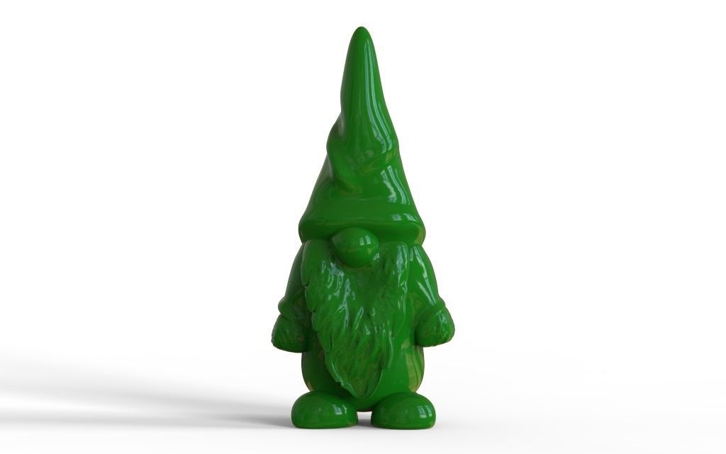 Xmas Dwarf 3D print model_4