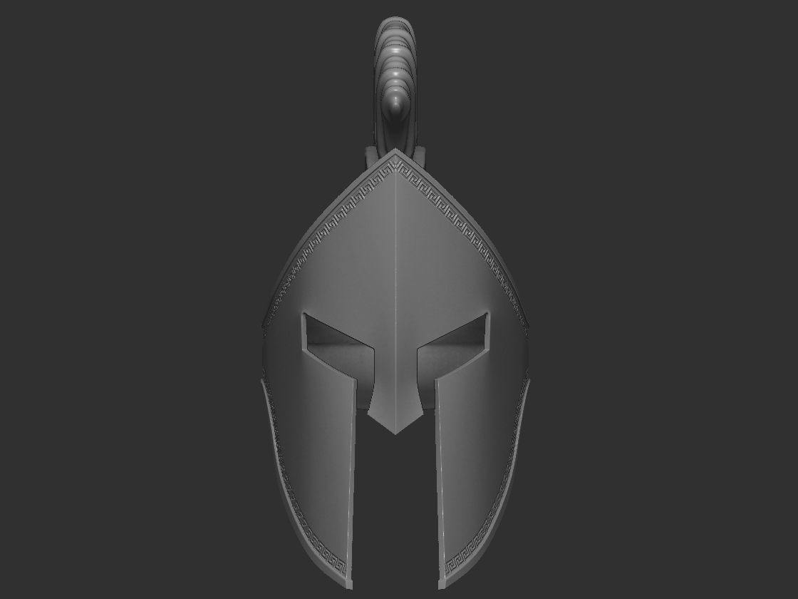 spartan helmet-print 3d-stl-cosplay 3D print model_1