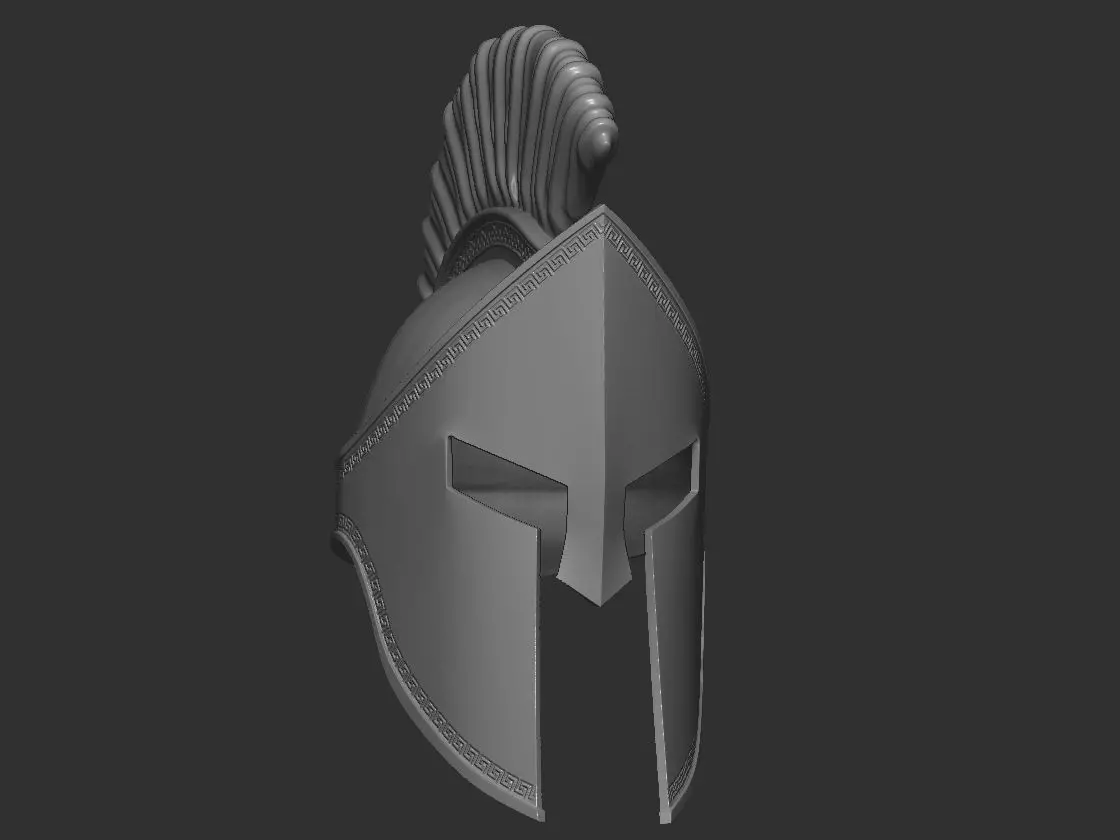 spartan helmet-print 3d-stl-cosplay 3D print model_0