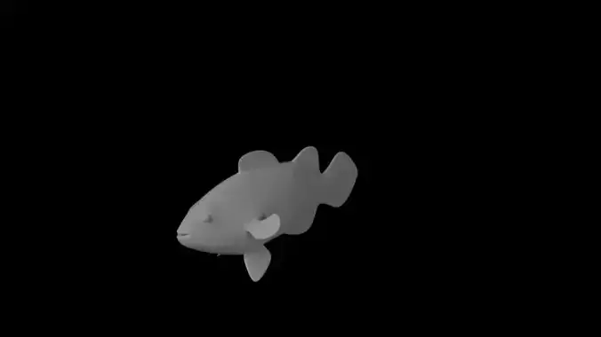Fish low poly