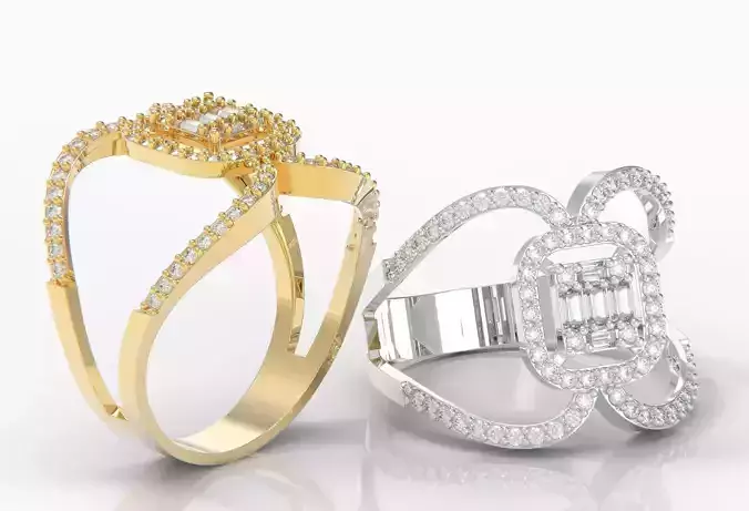 M1299010 Baguette ring