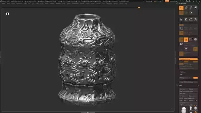 Vase modern 3d print model