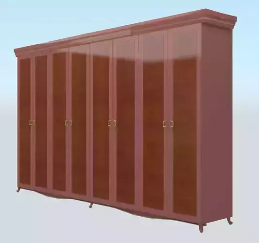 Classical Wardrobe 3D model