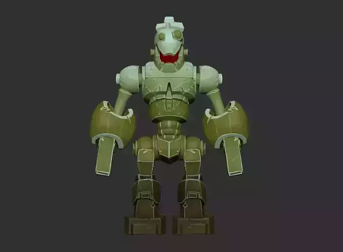 Robot Toy Model Sculpt - ZTL
