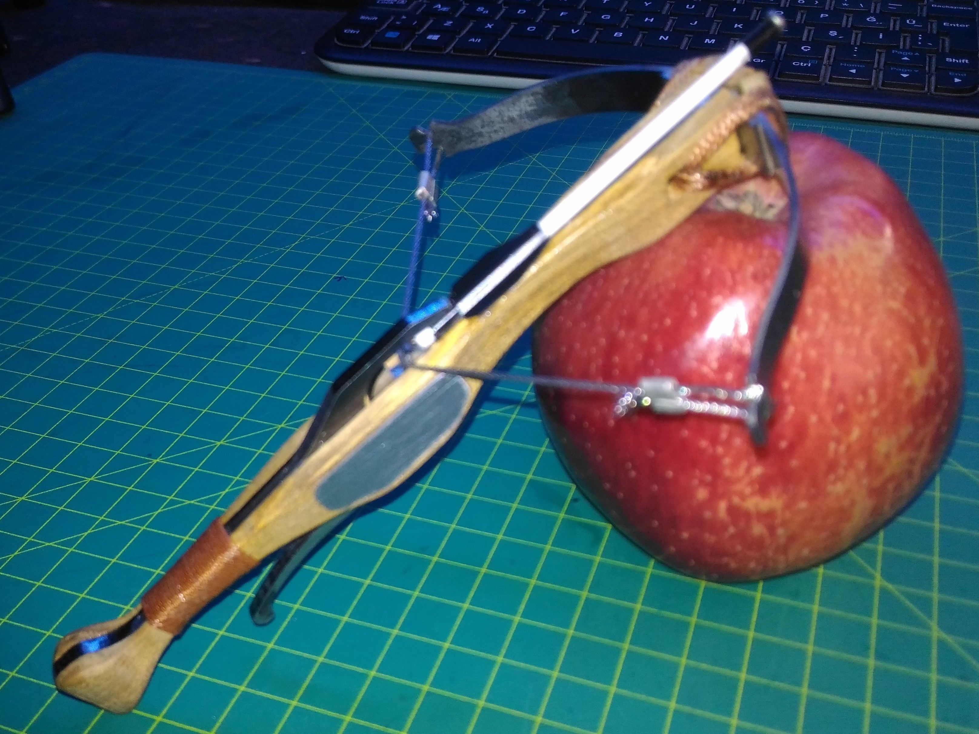 medieval micro crossbow 3D model_5