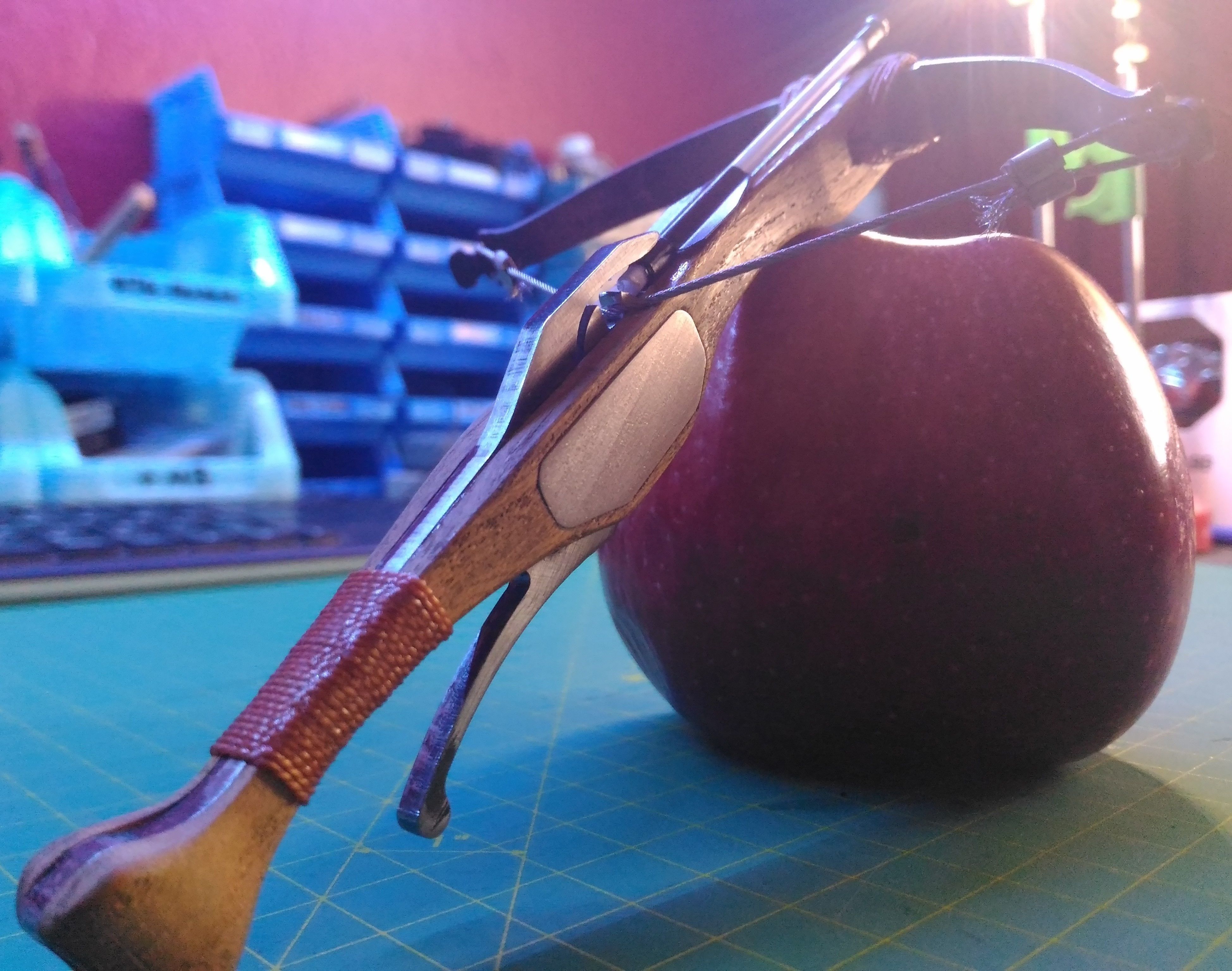 medieval micro crossbow 3D model_7