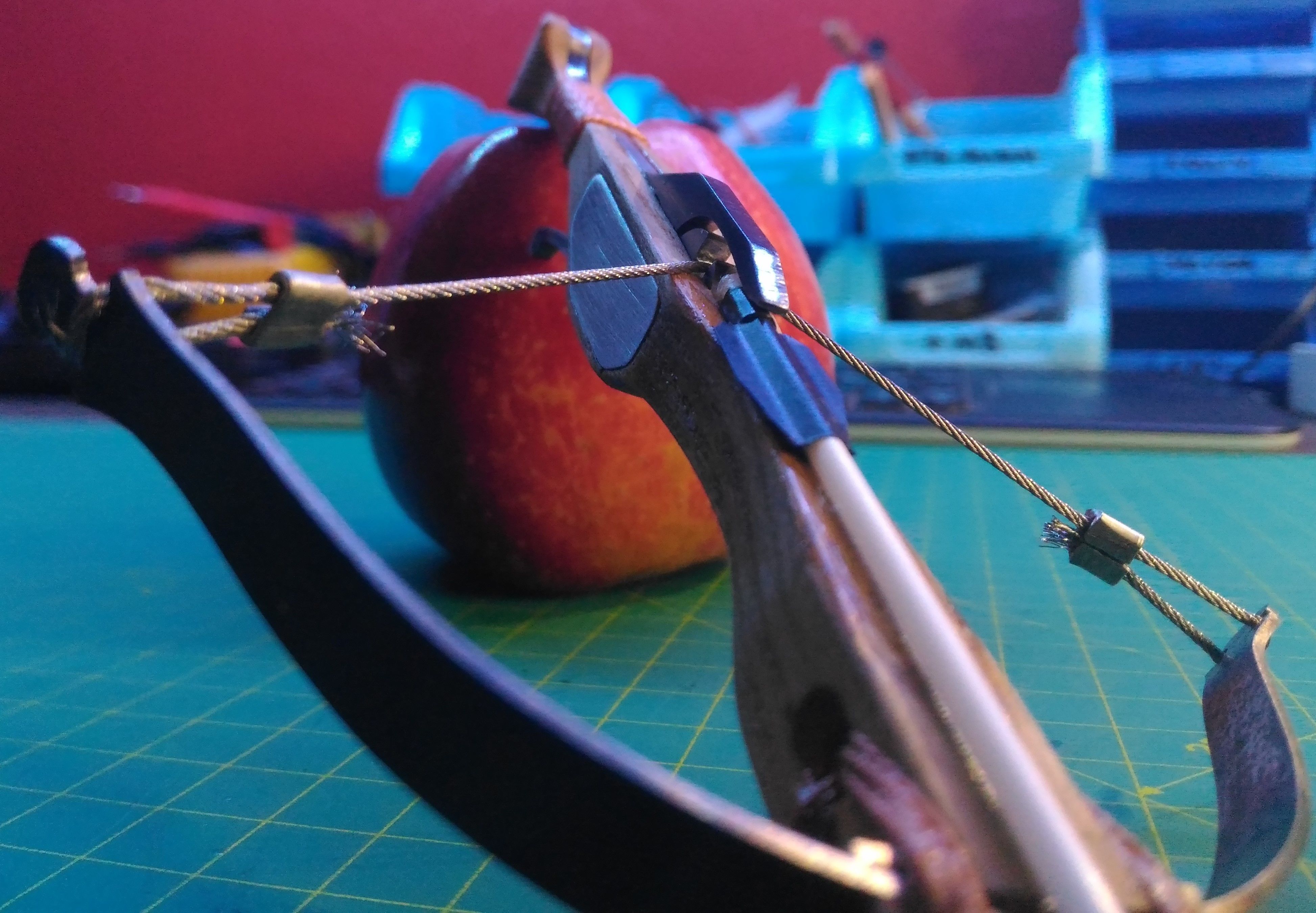 medieval micro crossbow 3D model_8