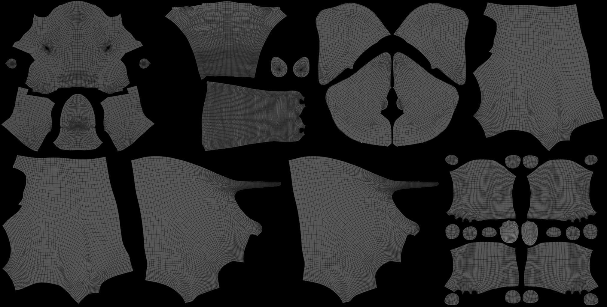 African Elephant Model 3D model_6