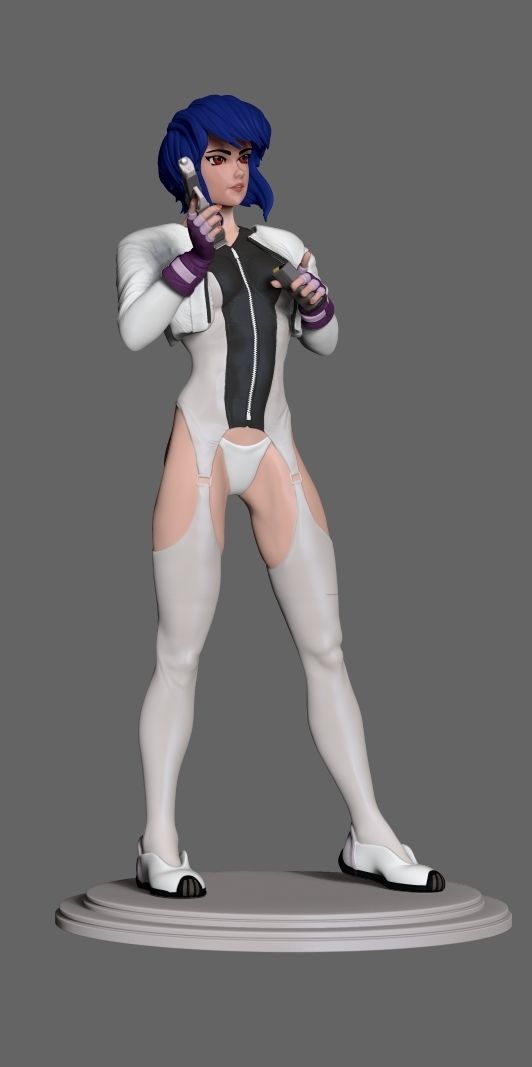 ghost in the shell kusanagi 3D print model_3