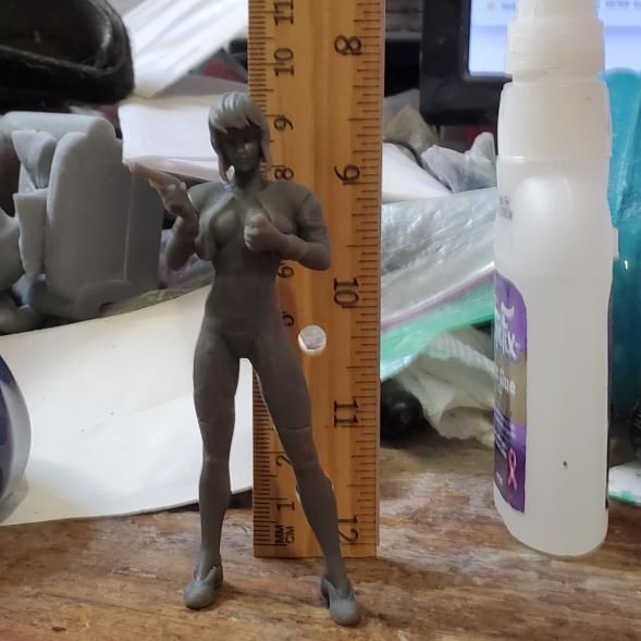 ghost in the shell kusanagi 3D print model_8